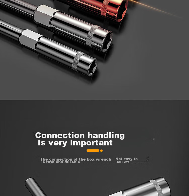 Jingkai T-Handle Hex Socket Wrench Extended T-Shaped Multi-Functional Repair Wrench Set for Cars and Motorcycles 5