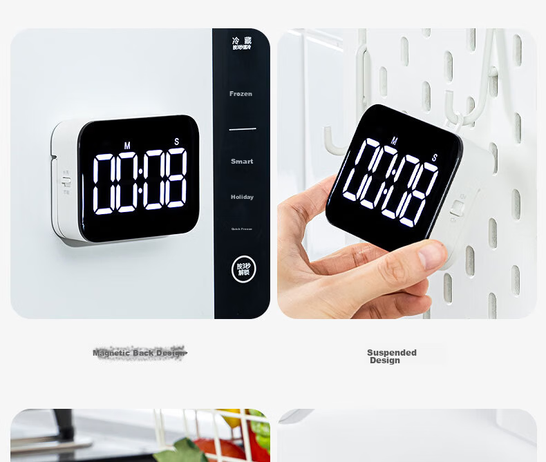Deli NS883 Electronic Timer High-Definition Large Screen Time Management for Office, Students, Children Baking, Presentation, Back to School Gift 17