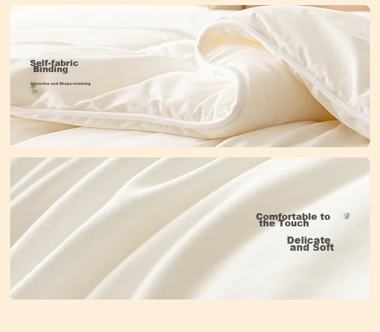 JD Original Imported 51% Dormitory Wool Comforter Pro Class Duvet Air Conditioning Quilt - Spring And Autumn Comforter 2x2.3m Approximately 4.8 Ji 21