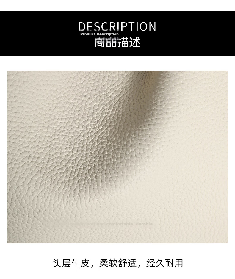 C.BANNER Women's Bag First Layer Cowhide Handbag Shoulder Bag Crossbody Light Luxury Birthday Gift High-End Feel for Girlfriend Wife 6