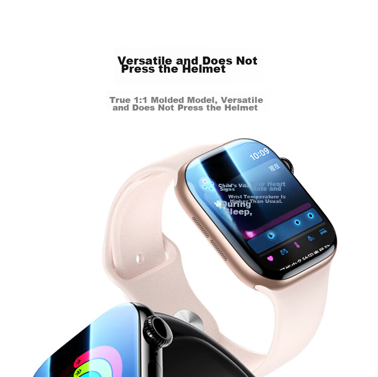 UGREEN [S11 | 2-Pack] Screen Protector for Apple S11/S10 Watch, Full Coverage Anti-Fingerprint Protective Film for Apple IWatch Series 11, 46mm, 2 Pieces 18