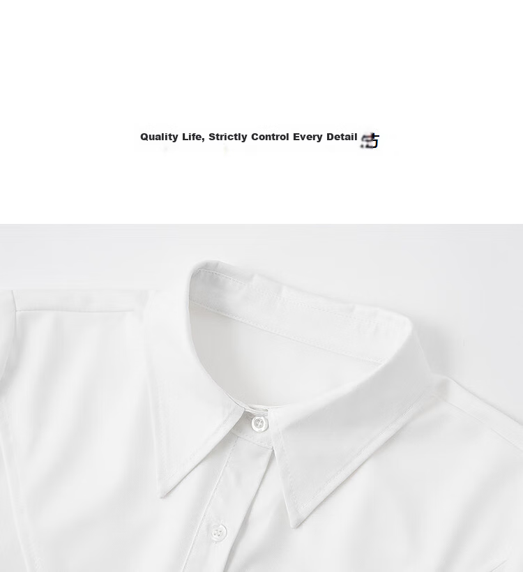 Dme Commuter Comfort Zone Autumn Minimalist Lapel Shirt with Design Stitching and Tailored Fit Slimming Blouse for Women 13