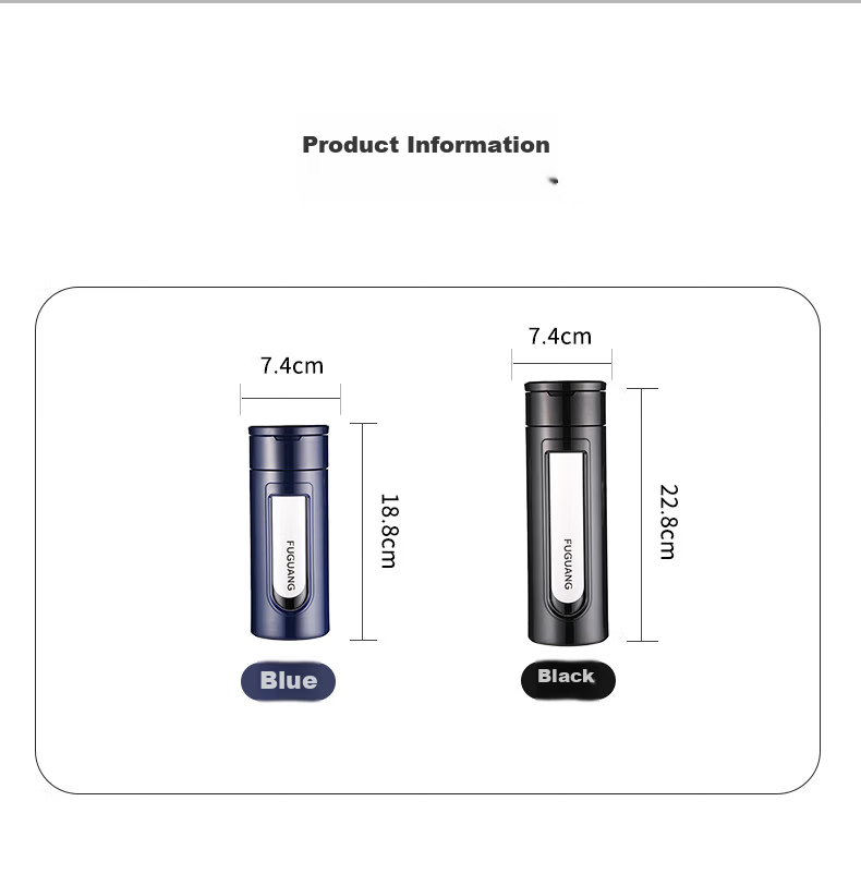 Fuguang Large Capacity Shatterproof Glass Cup Business Men's Double-Layer Water Glass Plastic Glass Tea Infuser Cup 520ML 15