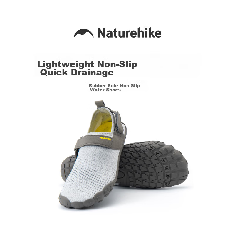 Naturehike Men's Beach Water Shoes Women's Outdoor Rafting Sandals Quick-Dry Anti-Cut Durable Diving and Tide-Pooling Shoes