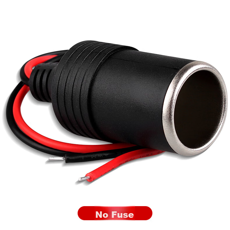 Meiyazhixing 12V/24V Car Cigarette Lighter Socket, One-To Male to Female Plug, Y-Shaped Cigarette Lighter Extension Cord 5
