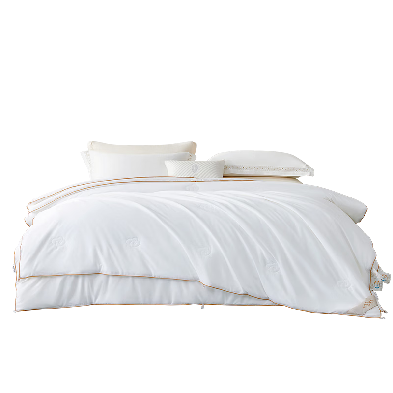 Mercury Home Textiles 100% Mulberry Silk Quilt Winter Double Quilt Two-in-One Silk Quilt Core - Silk Quilt Approx. 4.6 Jin 2.2*2.4m