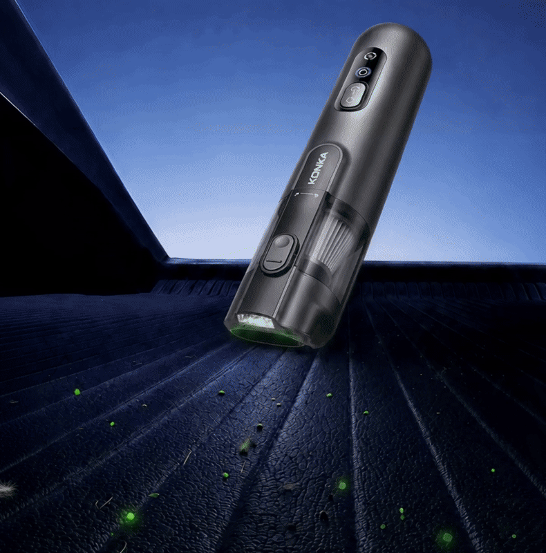 Konka Handheld Car Vacuum Cleaner High Power Cordless Portable Multi-functional Car Home Outdoor Use 12