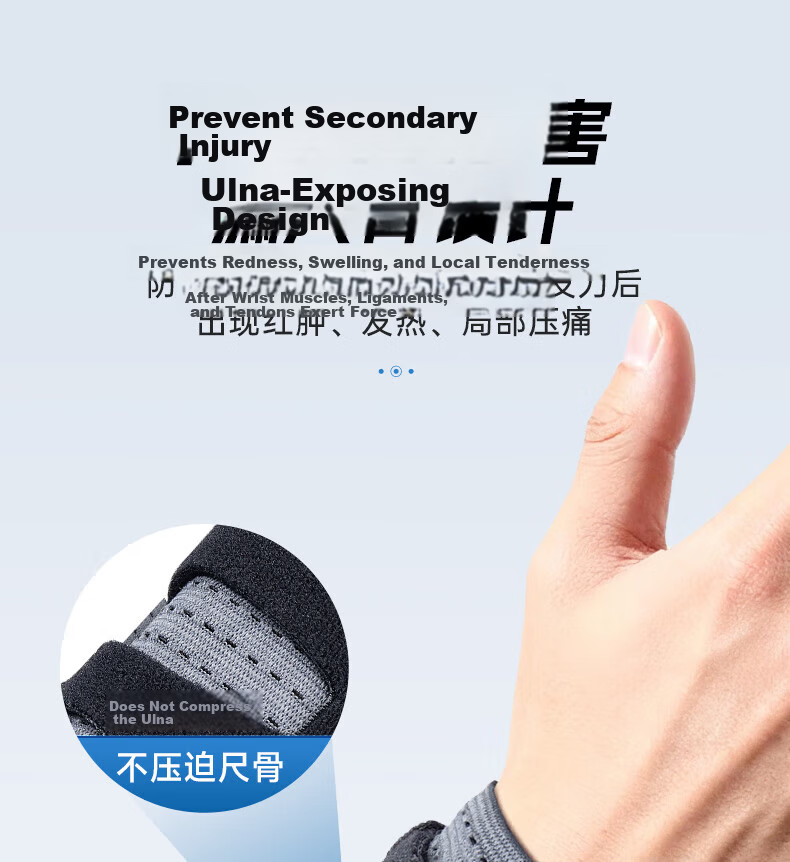 Li-Ning Wrist Support TFCC Tendonitis Fitness Wrist Brace Sports Injury Stabilizer Badminton Bench Press Compression Sleeve 13