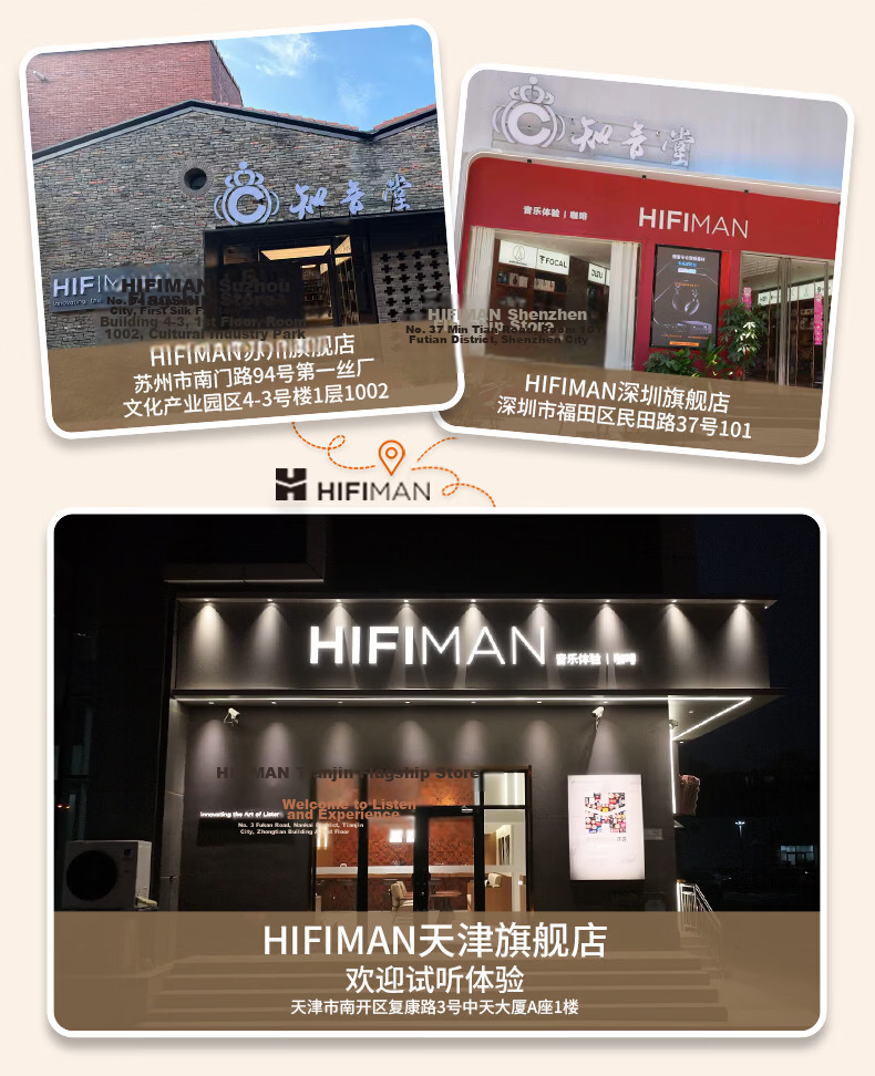 HIFIMAN HE400SE Invisible Magnetic Version, Open-Back Planar Diaphragm HIFI Audiophile Headphones, Over-Ear Wired Music Earphones 1