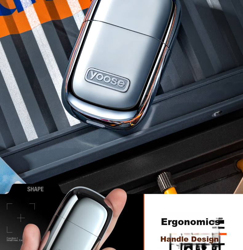 Yoose Electric Nose Hair Trimmer, Mini Portable Alloy Body, for Men And Women, Nose Hair Removal Scissors, Birthday Gift Recommendation for Boyfriend Girlfriend, N1-S Graduation Gift 10