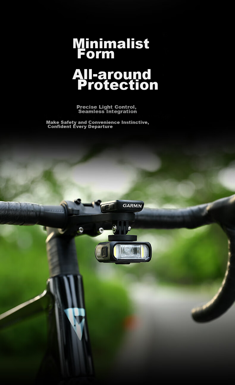 MAGICSHINE Bicycle Front Light HR800 Wireless Remote Control Headlight Cyan Green 9
