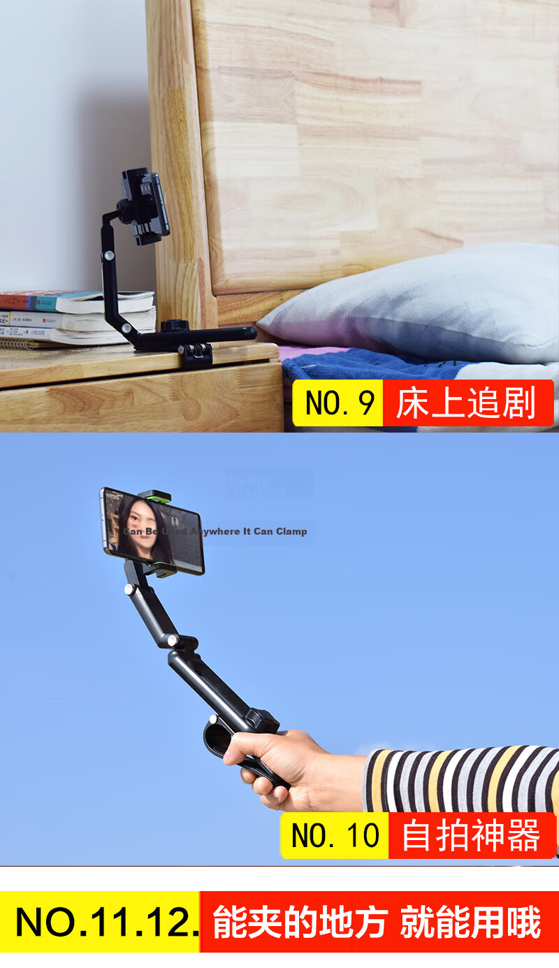 Digalun Sun Visor Car Phone Holder Multifunctional Rearview Mirror Car Mount Support Clip Desktop Car AR Navigation Phone Stand Universal Decorative Accessories 10