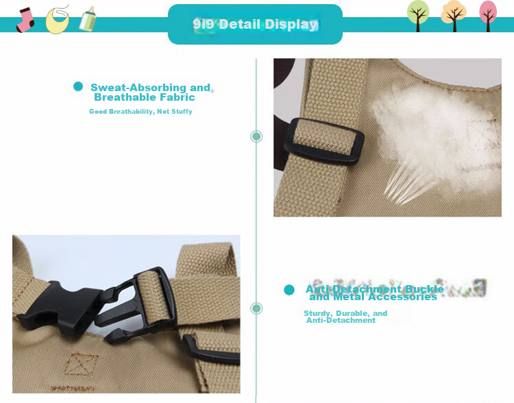 9i9 Baby Anti-Lost Leash Toddler Child Safety Walking Harness with Anti-Lost Safety Wristband Bee Design 0870 9