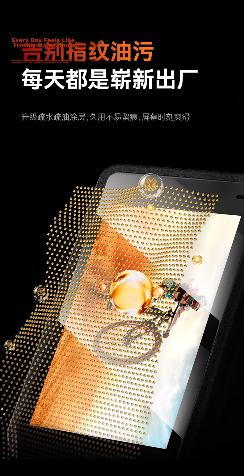 Llano Tempered Glass Screen Protector for Fujifilm X-Half Camera, High-Definition Explosion-Proof Protective Accessory 6