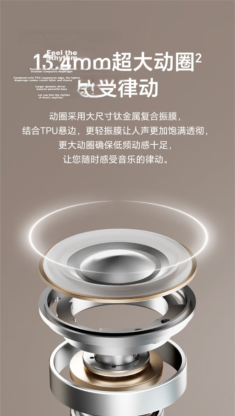 Honor Choice Open-Ear Headphones 2 [National Subsidy] Bluetooth Ear Hook Headphones Noise-Cancelling Call Compatible with Honor Huawei Apple Xiaomi Phones Dawn Blue 9