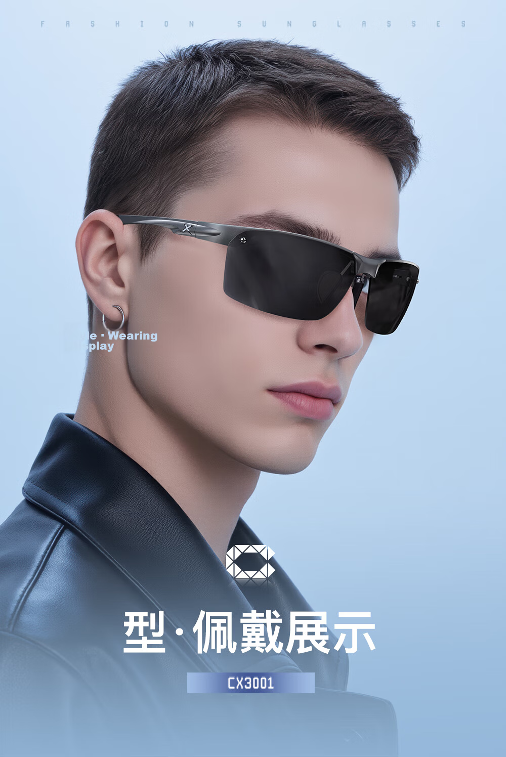CAXMAN Day and Night Vision Sunglasses for Men, Night Driving Glasses with Enhanced Nighttime Road Brightening, Polarized Sunglasses for Drivers 9