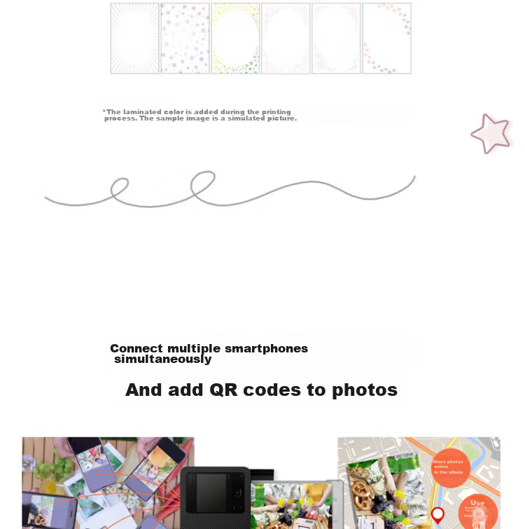 Canon CP1500 Mobile Wireless Photo Printer Home Thermal Sublimation Compact Portable Photo Printer CP1500 White Package 1 18