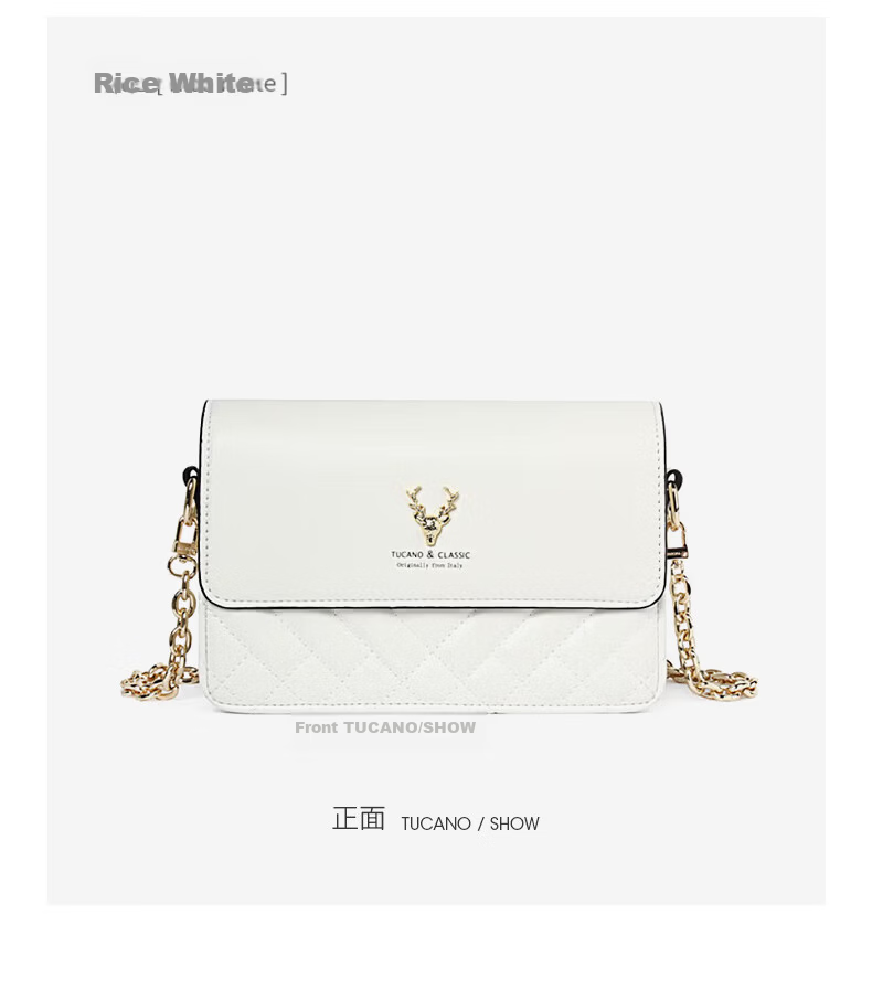 TUCANO Women's Bag 2026 New Cowhide Crossbody Luxury Small Underarm Shoulder Bag Birthday Gift for Women 32