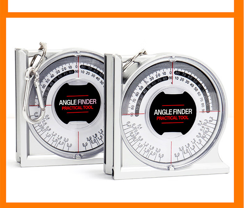 Mitz Slope Meter Multi-Function Angle Measuring Instrument High Precision Small Level Slope Gauge Economy Model with Magnet 14