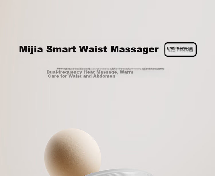 Mijia Xiaomi Smart Waist Massager Pulse Heat Therapy Warm Palace Waist Belt Lumbar Support Abdominal Warmer Office Gadget Teacher's Day Gift Birthday Gift for Girlfriend and Parents 2