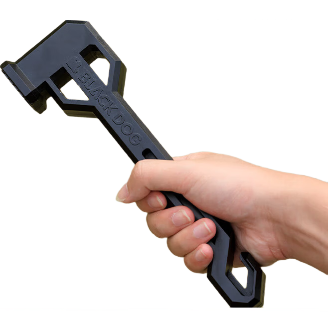 Black Dog Camping Tent Stake Hammer Multifunctional Survival Tool Mallet
