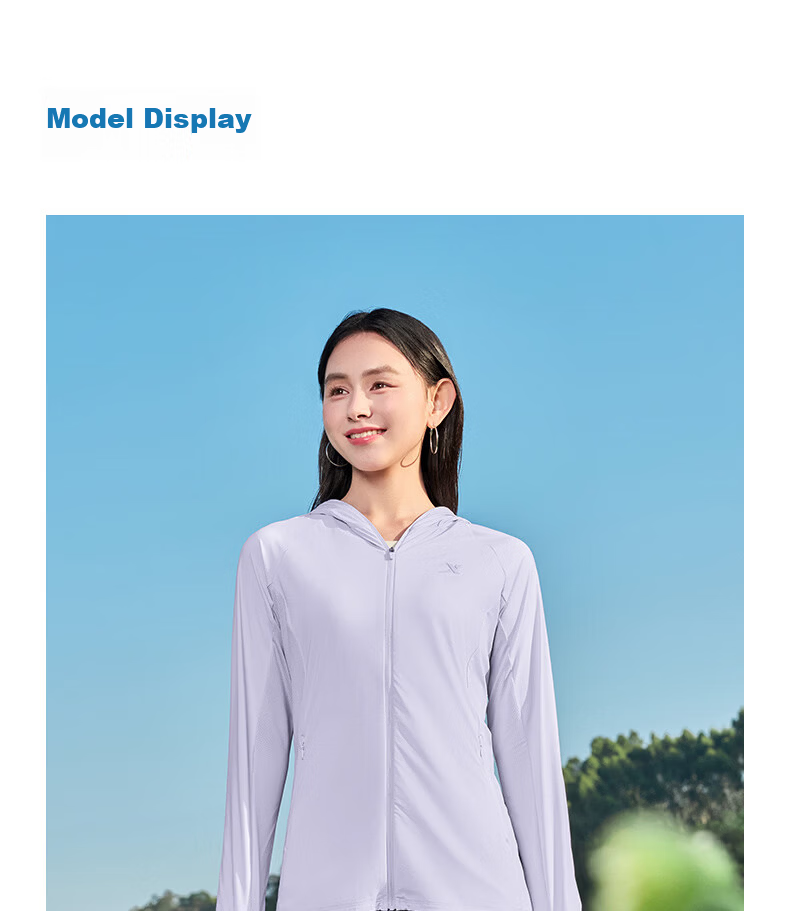 Xtep Mianmian Ice 4.0 Women's Sunscreen Jacket 2026 Summer New Outdoor Original Yarn Ice Silk Skin Jacket Lightweight Breathable Coat 17