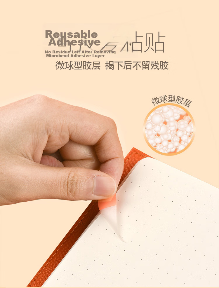 3M [Lowest Price Online] Sticky Notes, Memo Pads/Note Paper/Transparent Index Labels, Office Supplies, 683-6CF Pull-Out Labels (6 Colors) 7