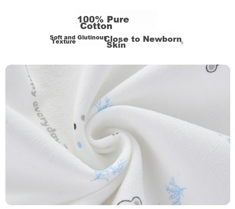 Qiaojiao Duck 2-Pack Baby Clothes Newborn Romper Infant Crawling Suit Full Moon Baby Pure Cotton Pajamas Spring Autumn 3