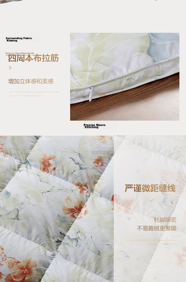 FUANNA High-End Down Comforter, 95% White Goose down Duvet, Winter Double Antibacterial Thick Quilt, 1100g Filling, 230×229cm 9