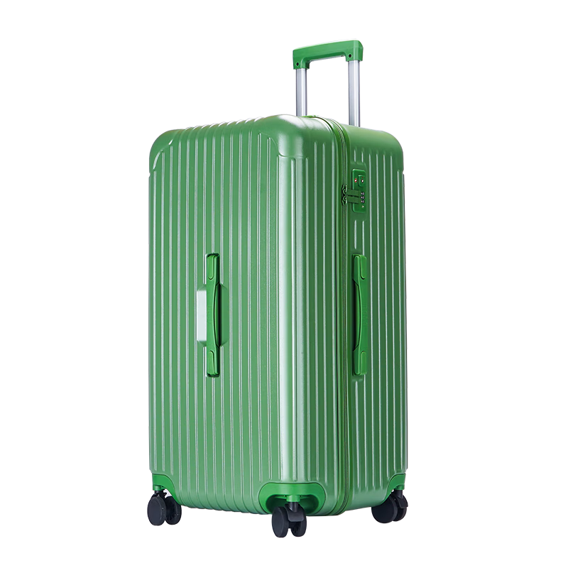 ELLE 24-inch Fashionable Luggage Suitcase for Women with Sporty Zipper and Password Lock in Avocado Green