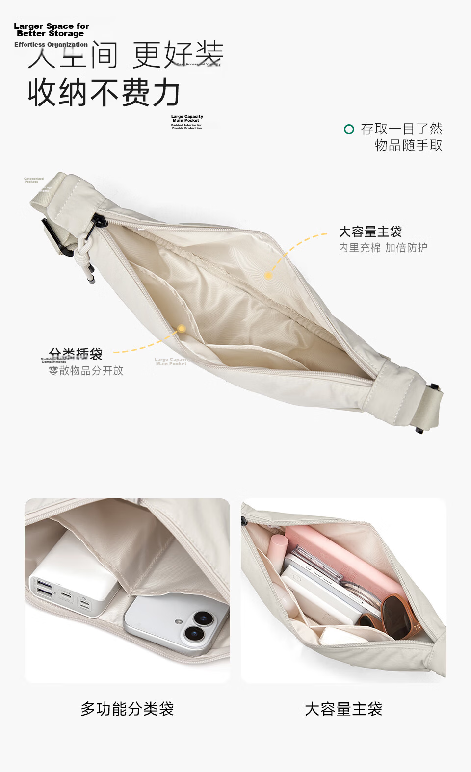 Hotwind Women's Bag Crossbody Dumpling Bag Waist Bag Phone Bag Small Shoulder Bag Lightweight Sports High-Value 2026 New Model 8