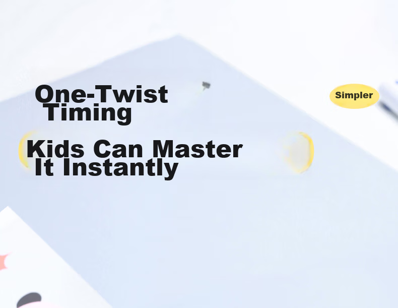 QITE Timer, Learn Self-Discipline, 2026 New Model for Primary School Students, Time Management Device, Electronic Alarm Clock, Countdown Reminder, Wake-Up Aid, Birthday Gift for Boys 9