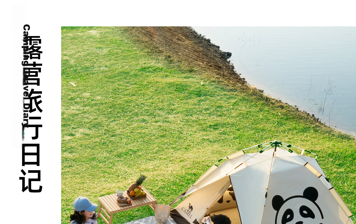 CAMEL Outdoor Panda Automatic Tent, Portable Quick-Open Foldable Picnic Camping Equipment, 1V32265017-2 31
