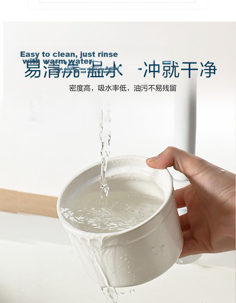 Sky Top Ceramic Bowl with Lid Stew Pot Bone China Double Boiler Soup Bowl Steamed Egg Custard Bird's Nest Bowl Household Single Serving Pure White 250ml 11