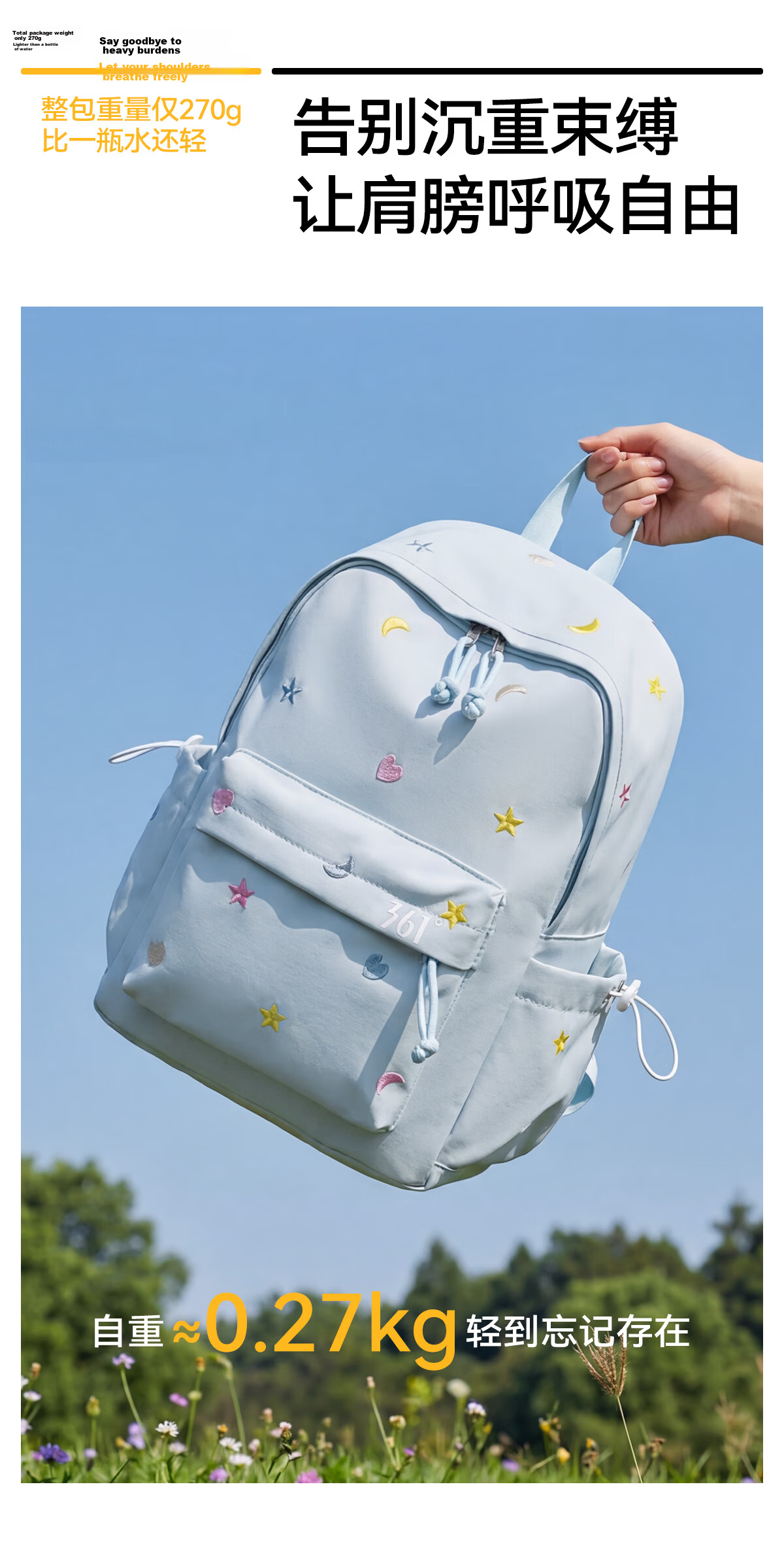 361° Lightweight Compact Small Backpack for Women 2026 New Travel Mini Hiking Outdoor Sports Bag 4