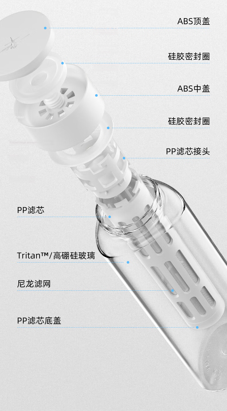 MHW-3BOMBER Bomber Ice Core Cold Brew Coffee Maker Summer Cold Brew Bottle Filter Mesh Ice Pot Large Capacity Home Use Professional 15