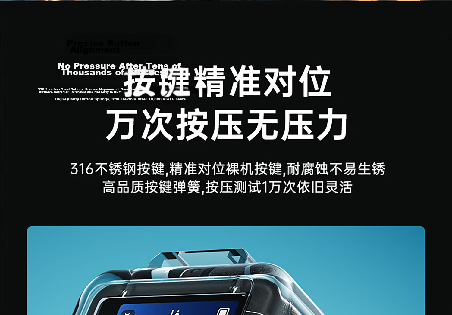 Shili Fan Waterproof Case for DJI Action 5 Pro Diving Case Action 4 Diving Accessories Kit High Transparency Protective Cover Sports Camera Accessories 25