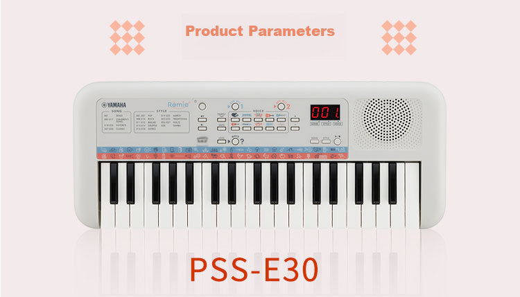 YAMAHA PSS-E30 Electronic Keyboard Multifunction Beginner Piano Basic Set with Bag Birthday Children's Day Gift 11