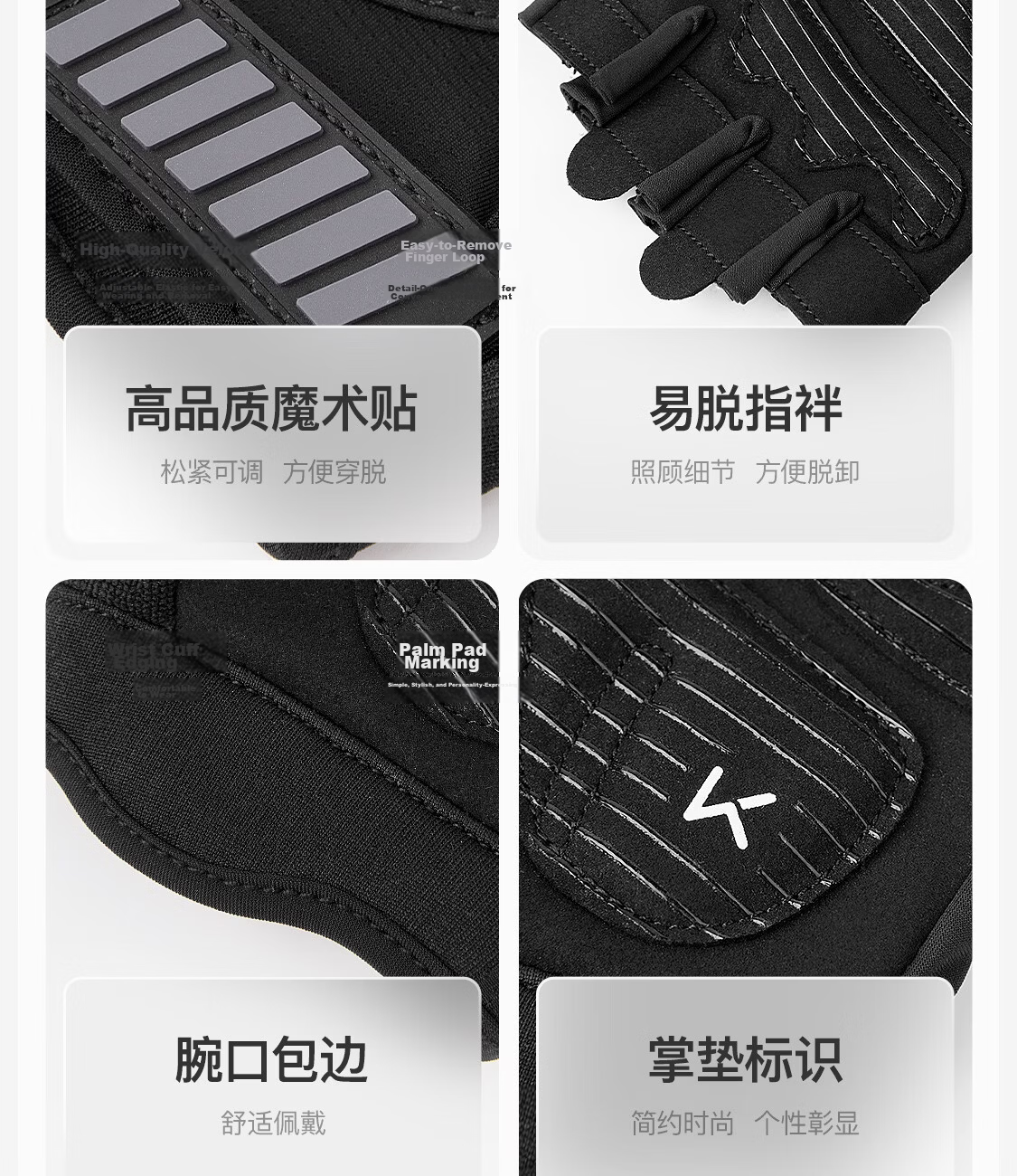 Keep Fitness Gloves for Men And Women, Sports Cycling Pull-Up Bar Training Weightlifting Kettlebell Non-Slip Workout Gloves 10