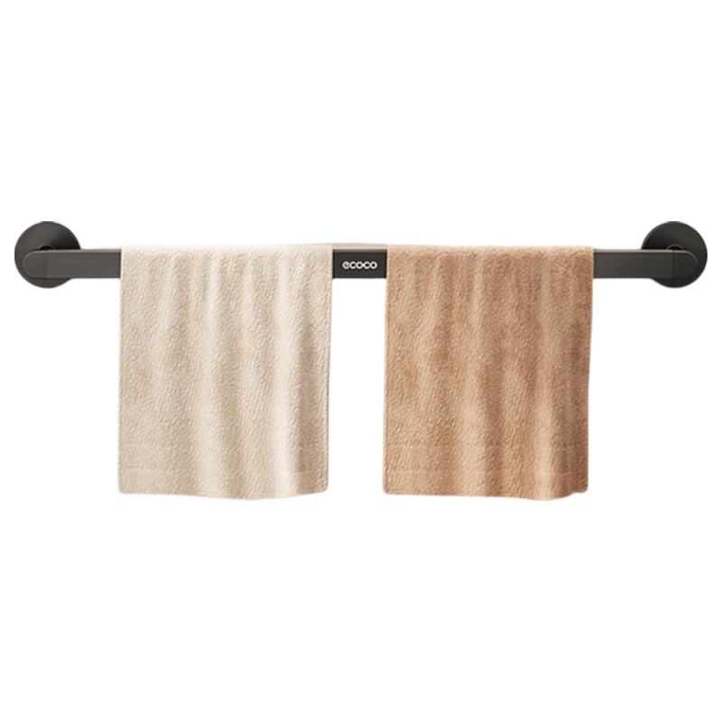 Ecoco Towel Rack, No Drilling Required, Bathroom Storage Shelf, Thickened Towel Hanger for Bath Towels And Accessories
