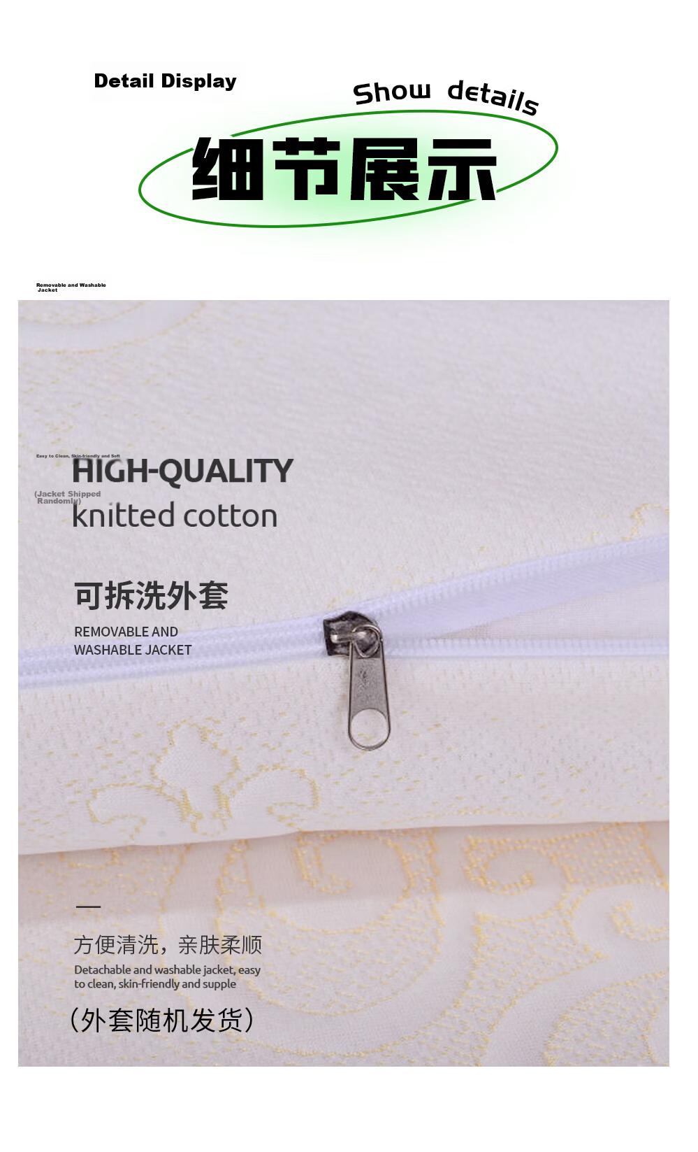 AiDeFuLATEX Latex Mattress, Imported from Thailand, Natural Latex Tatami, Single Bed for Dormitory Or Rental Apartment, 0.9*1.9 Meters, Medium to Firm 15