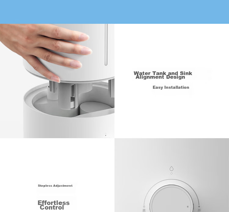 Mijia Xiaomi Humidifier 2 Bedroom Quiet Home Office Desktop Mini Air Humidifier Large Capacity Top-Fill MJJSQ06DY Gift Moisturizer for Women 27