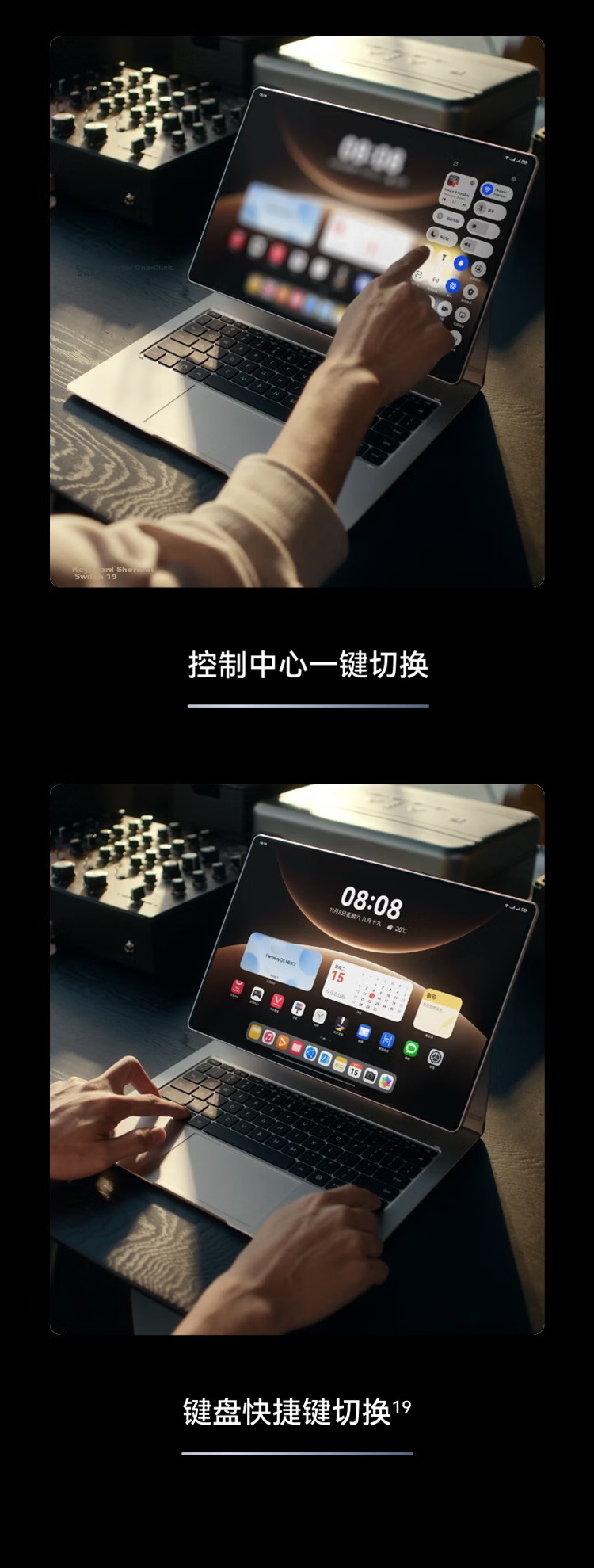 HUAWEI MatePad Edge 14.2-inch HarmonyOS 2-in-1 Tablet Laptop OLED Display Office 16GB+512GB Space Gray 16