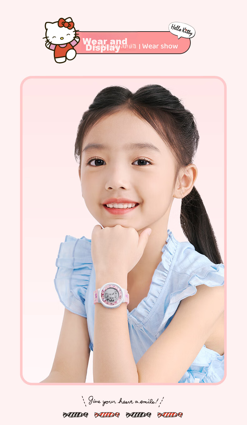 ZGO Children's Digital Watch for Girls, Elementary and Middle School Students, Age 6-12, Birthday Gift 8551 13