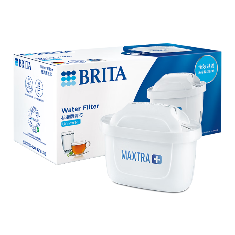 BRITA Household Water Filter Pitcher MAXTRA+LE Descaler Expert Filter Cartridge 1 Pack
