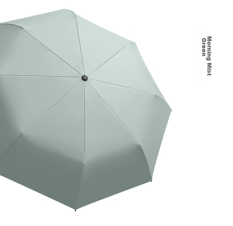 Qimaimai Large Umbrella, Three-Fold Sun Umbrella, Sunshade Umbrella for Women, Dual-Use Sun Protection Umbrella, UV Protection Folding Umbrella, Wooden Handle for Me 14