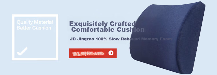 JD Jingzao Memory Foam Lumbar Support Cushion Ergonomic Backrest Pillow for Car and Office 1