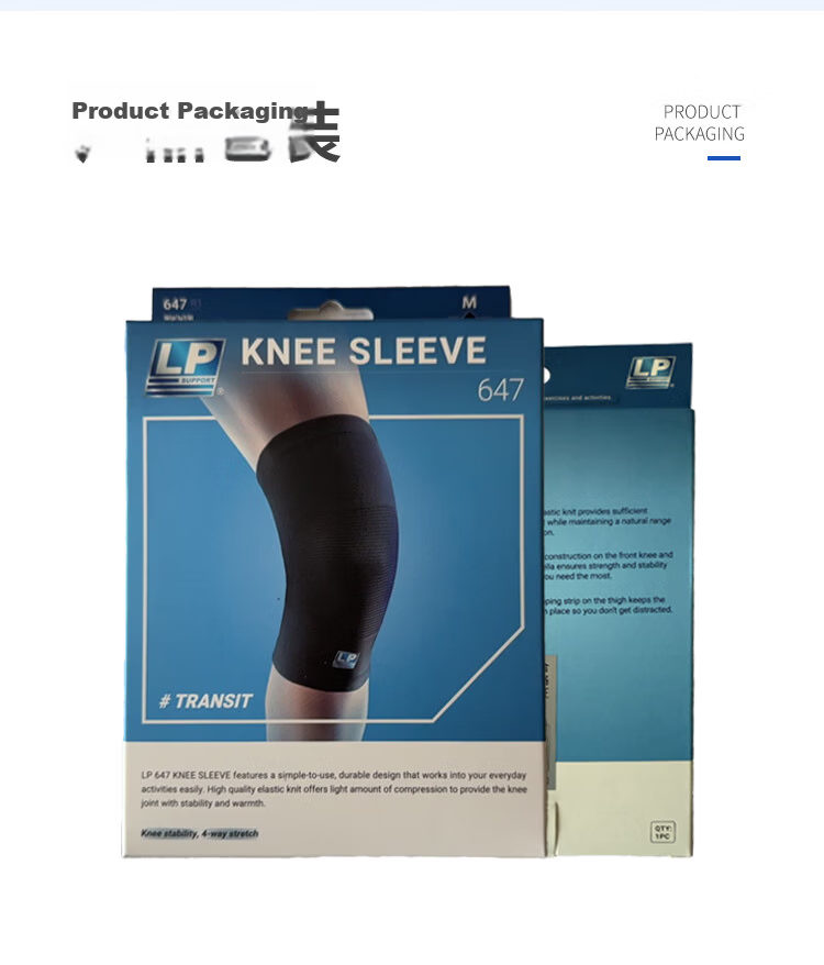 LP 647R1 Outdoor Warm Sports Knee Pads for Volleyball, Badminton, Running, Non-Slip Protective Gear for Men And Women, All-Season Use, Size S 14