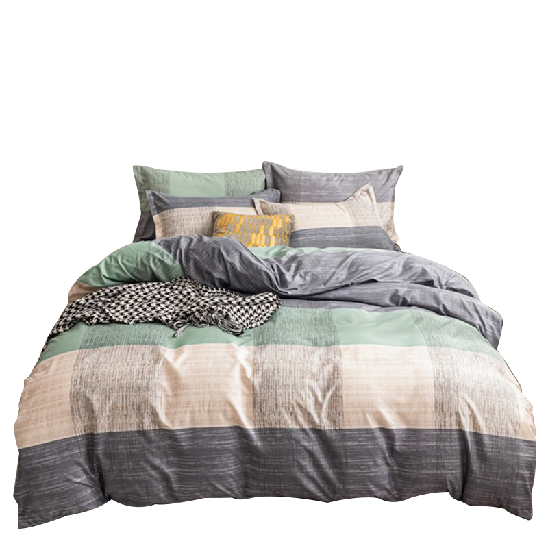 Aiwei A-Class Brushed Cotton Duvet Cover Single Double Nordic Style Striped Era 200x230cm