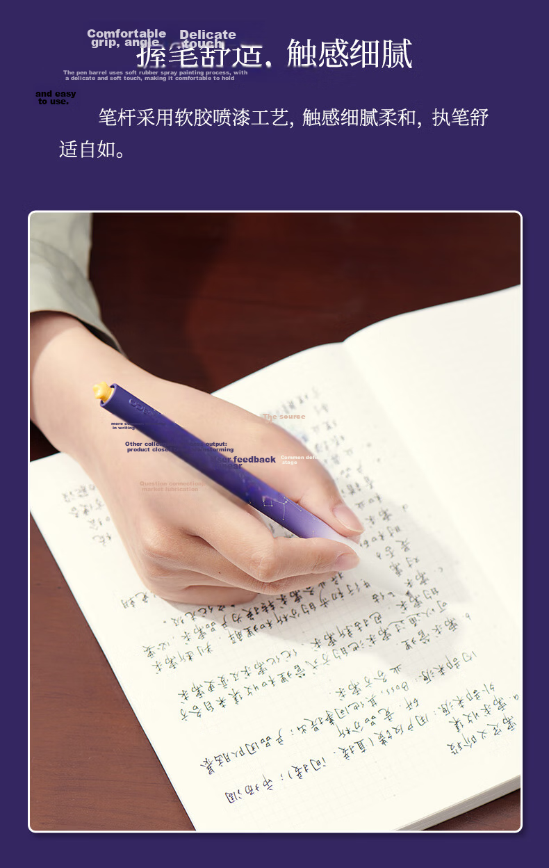 KACO National Museum of China Collaboration 0.5mm Black Gel Pen Quick-Dry Signature Pen for Students, Middle School Exam Pen Xinghan Canlan Edition, 1 Piece 10